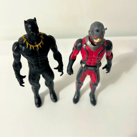 Marvel Figures 6” Figurines. Set of 2. Ant Man & Black Panther - Picture 4 of 6